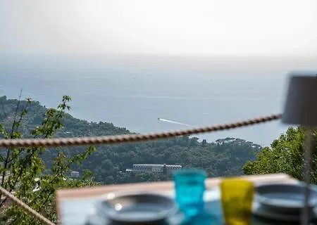 Glamping Piscina - Vista Mare - Free Parking - Ac Ruta Di Camogli