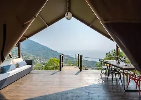 Campo de lujo Glamping Piscina - Vista Mare - Free Parking - Ac Ruta Di Camogli