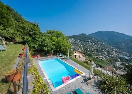 Glamping Piscina - Vista Mare - Free Parking - Ac Campo de lujo Ruta Di Camogli