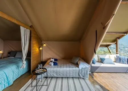 Glamping Piscina - Vista Mare - Free Parking - Ac Ruta Di Camogli