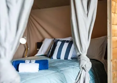 Glamping Piscina - Vista Mare - Free Parking - Ac Campo de lujo