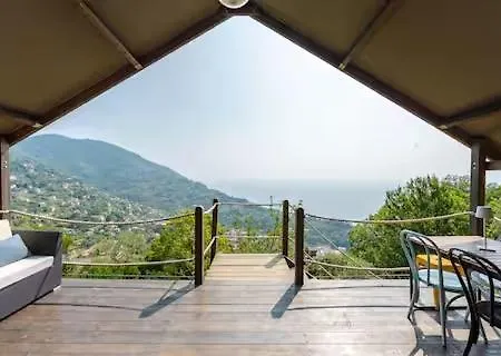 Luxury tent Glamping Piscina - Vista Mare - Free Parking - Ac