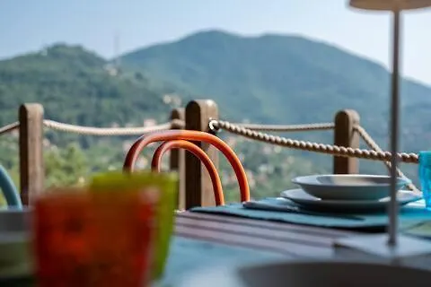 Glamping Piscina - Vista Mare - Free Parking - Ac * Ruta Di Camogli
